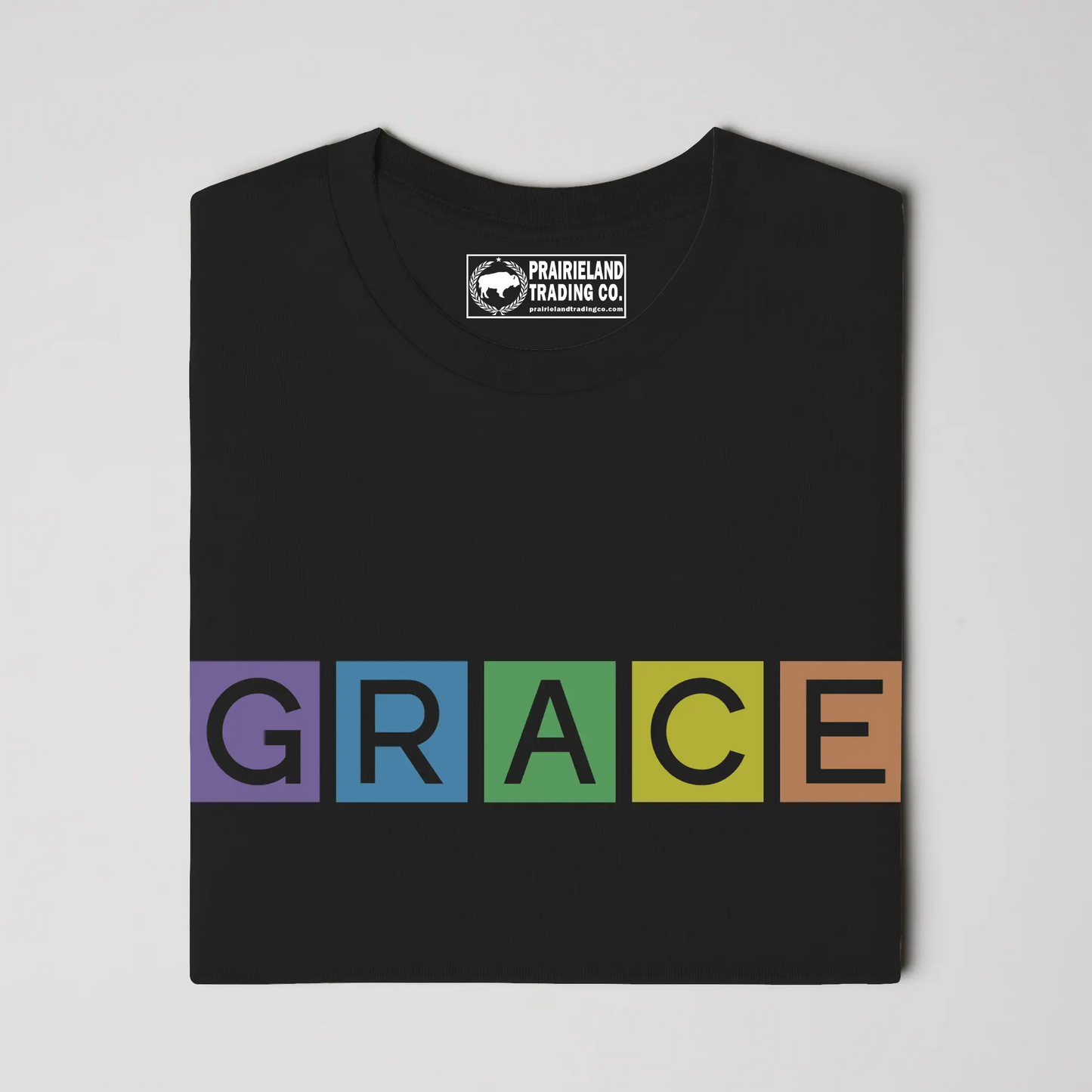 Colorful Grace Christian T-Shirt – Faith-Filled Style Inspired by Ephesians 2:8-9