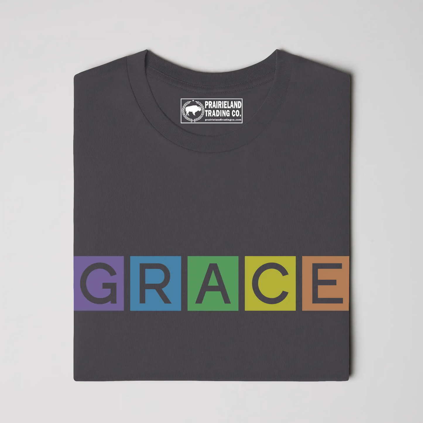 Colorful Grace Christian T-Shirt – Faith-Filled Style Inspired by Ephesians 2:8-9