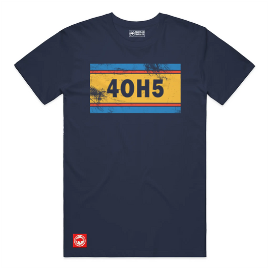 "4OH5" Oklahoma City T-Shirt – Vibrant Distressed Tee Celebrating Life in the 405