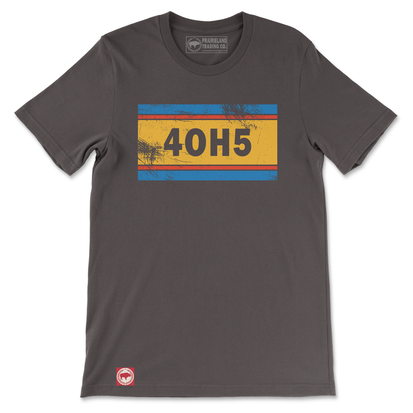 "4OH5" Oklahoma City T-Shirt – Vibrant Distressed Tee Celebrating Life in the 405