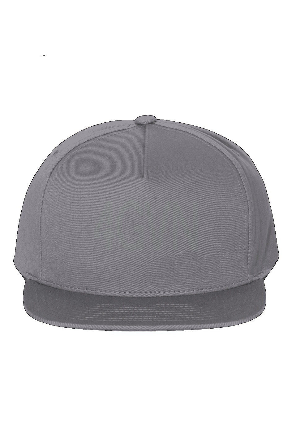 Grey "4GVN" 5-Panel Cotton Twill Snapback Cap: Grace and Mercy in His Forgiveness