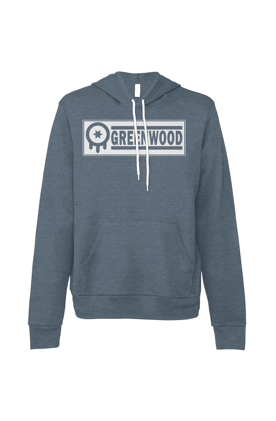 "Tulsa Greenwood District" Sponge Fleece Pullover Hoodie