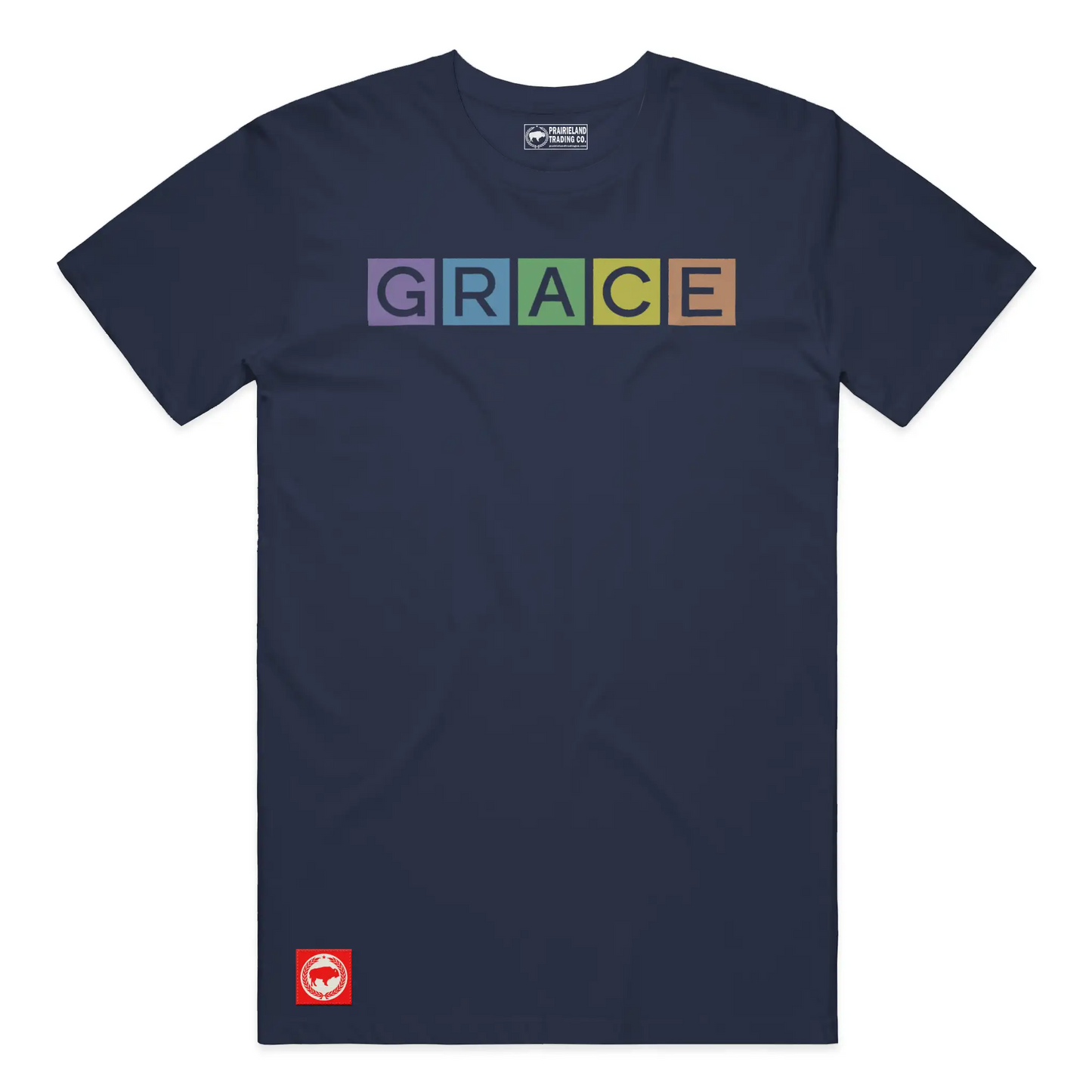 Colorful Grace Christian T-Shirt – Faith-Filled Style Inspired by Ephesians 2:8-9