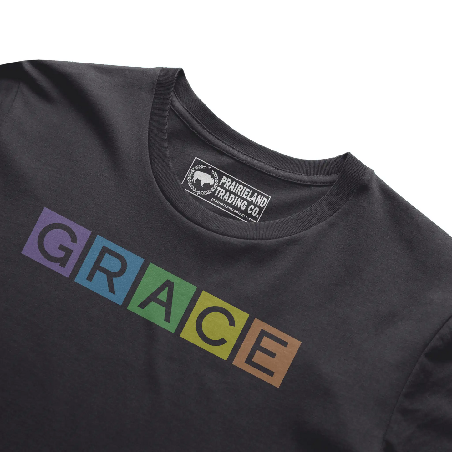 Colorful Grace Christian T-Shirt – Faith-Filled Style Inspired by Ephesians 2:8-9