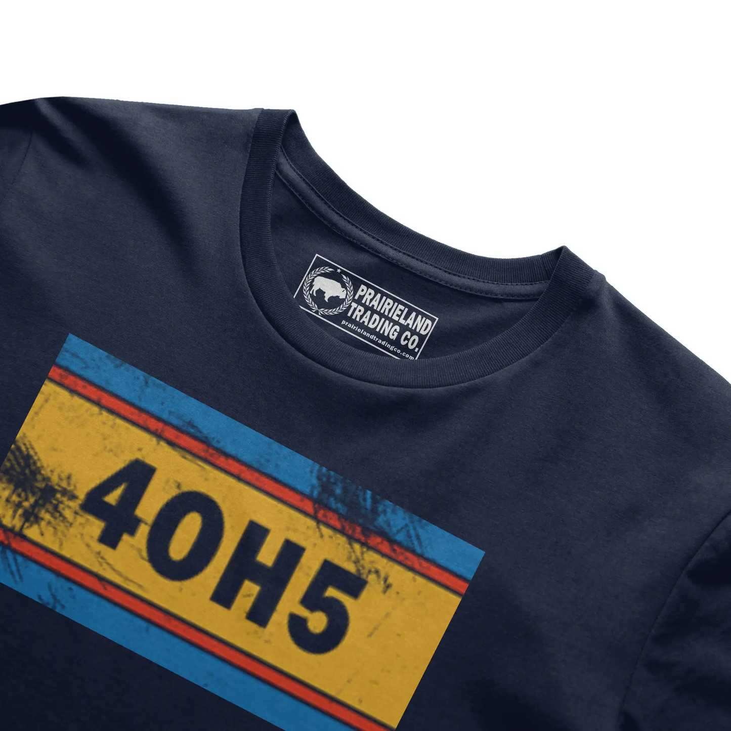 "4OH5" Oklahoma City T-Shirt – Vibrant Distressed Tee Celebrating Life in the 405