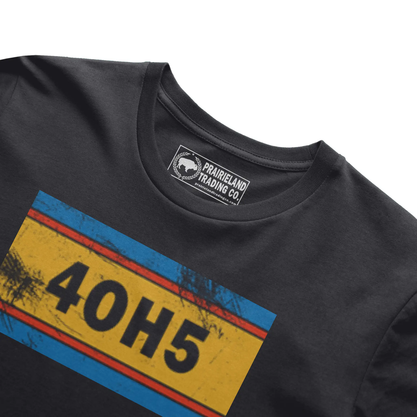 "4OH5" Oklahoma City T-Shirt – Vibrant Distressed Tee Celebrating Life in the 405