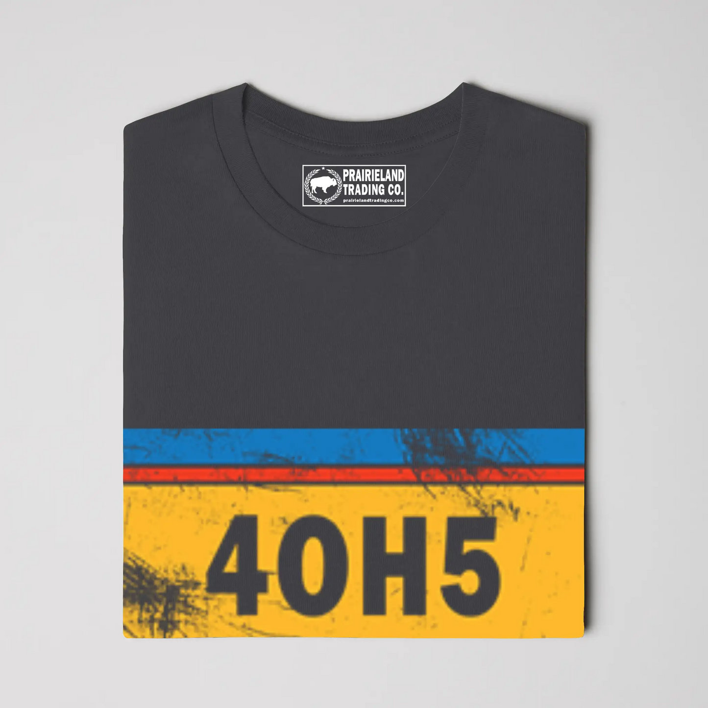 "4OH5" Oklahoma City T-Shirt – Vibrant Distressed Tee Celebrating Life in the 405