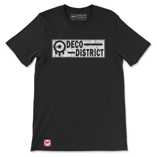 "Tulsa Deco District" T-Shirt: Where Art and History Collide