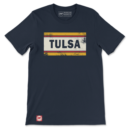 "Tulsa Heritage Stripe" T-Shirt